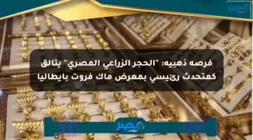 فرصة ذهبية: “الحجر الزراعي المصري” يتألق كمتحدث رئيسي بمعرض ماك فروت بإيطاليا